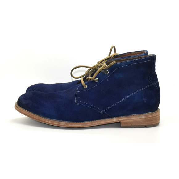 C0 Auth FRYE Bowery Chukka Suede Fog Boots FR40428-FOG Size 13D main image 7
